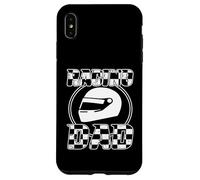 RACING DAD padre del giovane pilota pit crew racing team Custodia per iPhone XS Max