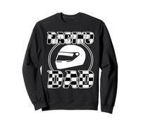 Racing Dad Padre del Giovane Pilota Pit Crew Racing Team Felpa