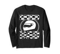 Racing Dad Padre del Giovane Pilota Pit Crew Racing Team Maglia a Manica