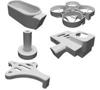 Racing Drone Frame Kit 75mm Compatible with CrazyBeeF4 FPV Controller