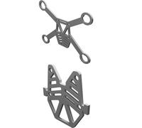 Racing Frame for Micro Quadcopter - 8.5x20mm Brushed Motors Compatible