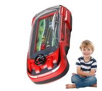 Racing Game Console, Car Racing Adventure Toy 15x7.5x5cm, Two Player Mode, Interactive Family Play, Realistic Driving Simulator, Fun Vehicle Game for Boys and Girls