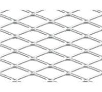 Racing Grill - Rombo medio 6x12 mm - 120x20 cm - Lucido