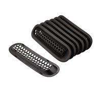 Racing Grille Inserti in ABS Griglia Anteriore Griglia Racing Kit Griglia per Jeep per Wrangler JK 2007-2017 Griglia del Radiatore (Color : Matte Black)