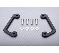 Racing Hooks Fissaggio Cinghia Nero KAWASAKI ZX6R ZX-6R ZX6-R ZX600R 2009-2012
