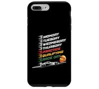 Racing Lunedì Martedì Giovedì Pratica Giornata della gara di qualificazione Custodia per iPhone 7 Plus/8 Plus