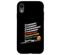 Racing Lunedì Martedì Giovedì Pratica Giornata della gara di qualificazione Custodia per iPhone XR
