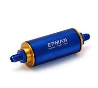 Racing Ready Inline Fuel Filter AN6 con 100 micron Element