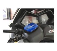 RACINGBIKE COPERCHI VASCHETTE OLIO FRENO PER YAMAHA T-MAX 530 DX/SX 2019 BLU