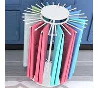 Rack a Sciarpa Rotante, Stand di visualizzazione a Nastro da 30 Ganci per Boutique.Organizzatore Regolabile in Ferro battuto Alta per Legami, Asciugamani, Borse.Salvaspazio Home STO Solut