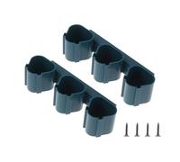 Rack batteria progettato in modo efficiente per Bosch 10 8V 12V Mantieni il tuo spazio di lavoro organizzato (blu)