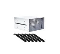 Rack con Gabbia per Disco Rigido un 3 Alloggiamenti, 2 Spazi per Unità Ottiche e Spazio per Disco Rigido da 3x3,5 Pollici, 2 Unità Chassis Nello