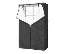 Rack Cover - Waterproof Oxford Durable Material, Clear Front Window Panel, Clothing Rack Protector, Dust Resistant Wardrobe Storage, Easy Access Laundry Organization Solution | For Wardrobe