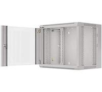 Rack da parete da 19" 9U / 570 x 450 confezione piatta a montaggio rapido rimovibile grigio LANBERG