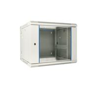 Rack da parete Extralink 9U 600x600 grigio due sezioni - 5903148912950