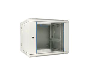 Rack da parete Extralink 9U 600x600 grigio due sezioni - 5903148912950