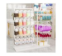 Rack da Pavimento per Calzini, espositore per Indumenti Intimi Multifunzionale per Vendita al Dettaglio, espositore per Biancheria Intima da Pavimento, Intimo, Mutandine, Calzini, Sciarpe, c