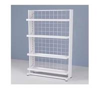 Rack del chiosco del nizer del banco di mostra del banco di mostra dei chip e dell'ack del metallo per i mercati e le vendite alimentari Versatile Sto Solut - Bianco-A