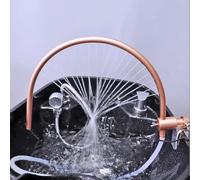 Rack di circolazione dell'acqua Telaio di uscita dell'acqua per terapia dell'acqua, supporto per la circolazione dell'acqua per ciotola per shampoo, supporto per attacco per lettino per sham