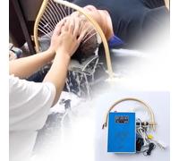 Rack di circolazione dell'acqua Telaio per la circolazione dell'acqua per il lavaggio dei capelli con temperatura dell'acqua, cascata per shampoo per parrucchieri, soffione per doccia per la