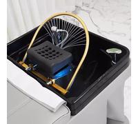 Rack di circolazione dell'acqua Telaio per la presa d'acqua per la terapia dell'acqua, supporto per la circolazione dell'acqua per la ciotola dello shampoo, utensili per il lettino dello sha