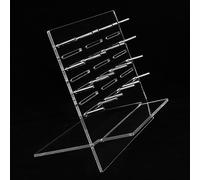 Rack di esposizione per coltelli Organizzatore di coltelli Rack di esposizione per coltelli tascabili Organizzatore di coltelli tascabili Organizzatore di utensili multifunzionale da (Trasparente)