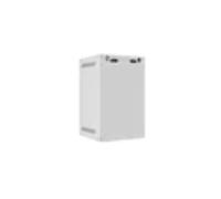 Rack di Montaggio a Muro - Lanberg - WF10-2309-10S - 9U - Portale in Vetro - Grigio