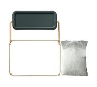 Rack di rifiuti per lavello, mensola filtro lavello - Supporto filtro in eccesso da cucina con sacchetto in rete,Pillola per rifiuti in rete multiuso, facile da installare e utilizzare, ricevitore