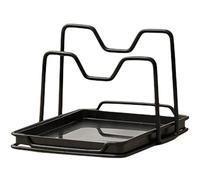 Rack Di Scarico Riserva Porta Pentole Da Cucina Del Coperchio Della Casseruola