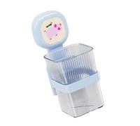 Rack di stoccaggio a parete Tecnologia di aspirazione Organizzatori da bagno robusti per spazzolino Dispenser di sapone Uso quotidiano Accessori da bagno moderni