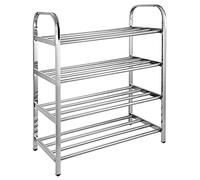Rack di stoccaggio di Shoe Reinforced and Simple Dustproof Shoe Rack Extra Large Capacity Stackable Shoe Assembly Shoe Rack,60,5 x 26 x 82 cm ()