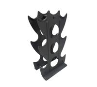 Rack Di Stoccaggio For Manubri A 3 Livelli, Supporto Portatile Portatile, Torre For Manubri In Acciaio Al Carbonio Salvaspazio, Capacità Di Peso Di 50 Kg For L'organizzazione