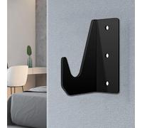 Rack di stoccaggio idraulico a parete per dispositivi di sollevamento a pavimento, organizer per attrezzi in acciaio resistente con viti di espansione, nero per garage