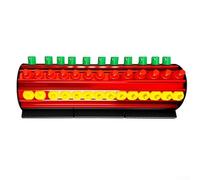 Rack di stoccaggio magnetico dell'incavo di alluminio, organizzatore della presa di alluminio con il supporto dello strumento di riparazione del set di base sicuro montaggio