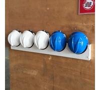 Rack di storage Portacascetti di sicurezza a parete, portacascetti di grande capacità per lavoratori edili, per fabbriche/officine(1pc,M)