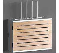 Rack for router montato a parete senza punch, scatola for router Wi-Fi, staffa for router, scatola for nascondere il router, scatola for nascondere i cavi, set for TV, ripiano superiore, rack for rout