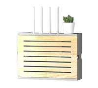 Rack for router montato a parete senza punch, scatola for router WiFi con staffa for router, scatola di immagazzinaggio WiFi Router Nascondi scatola di immagazzinaggio Organizer senza punch (Color :