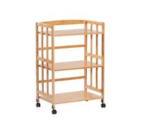 Rack HiFi in legno per giradischi e stereo pavimento Media Tower Storage Unit per soggiorno Elegante Audio Cabinet nizer Modern Fur Solution