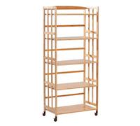 Rack HiFi in legno per giradischi e stereo pavimento Media Tower Storage Unit per soggiorno Elegante Audio Cabinet nizer Modern Fur Solution
