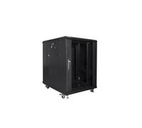 Rack Lanberg FF01-6815-12B 15U Nero 800 kg Porta Temperata Ventilatori 4 Rack Lanberg FF01-6815-12B 15U Nero 800 kg Porta Temperata Ventilatori 4