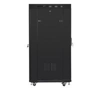 LANBERG Gabinetto autoportante da 48 cm 27U 600 x 800 Mesh Door LCD Flat Pack Juodas