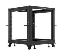Rack Lanberg OR01-6112-B 12U 600 kg con Ruedas de Reenvío Negro