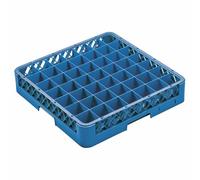 Rack Lavastoviglie da 49 scomparti bicchieri 50 x 50 x 10 cm blu pp