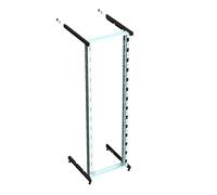 Rack Magic - Distributore a parete aperto 42HE profondità 600 mm - Grigio chiaro - Armadio da parete da 19" - Armadio server - Rack da parete