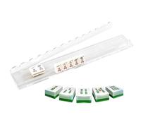 Rack magnetici Mahjong - Supporto in acrilico smerlato, lunga per piastrelle con magneti integrati, materiale Perspex di alta qualità, aggiornamento dei componenti di gioco senza cuciture
