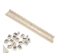 Rack magnetici Mahjong - Supporto in acrilico smerlato, lunga per piastrelle con magneti integrati, materiale Perspex di alta qualità, aggiornamento dei componenti di gioco senza cuciture