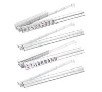 Rack Mahjong - Acrilico, Strumento Mah Jongg Da 4 Pezzi, Gestione Intuitiva Delle Piastrelle | Porta Tessere Mahjong Di Lunga Durata Per Giocatori Social Club Serata Di Gioco Riunione Di Famiglia Prin