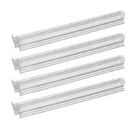 Rack Mahjong Con Pulsanti - Materiale Acrilico Resistente, 4 Pezzi, Organizer Per Piastrelle, Design Leggero | Porta Giochi Da Tavolo, Per La Casa Mahjong, Set Di Supporti Per Piastrelle Tra