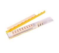 Rack Mahjong - Porta Tessere & Spintore | Supporto In Acrilico Con Spintore Magnetico Rimovibile | 44,7 Cm Resistente Ai | Trasparente Multicolore | Porta Tessere Integrato Per Gioco Confortevo