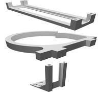 Rack Mount Bracket for Netgear GS308v3 Switch with Cable Management